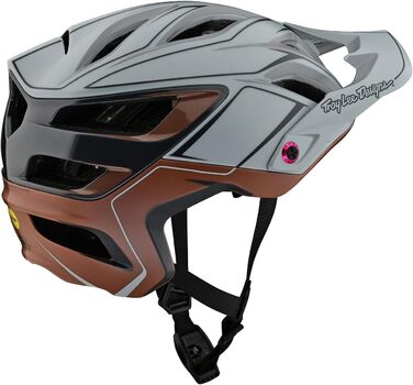 Велошолом Troy Lee Designs A3 MIPS UNO Enduro, камуфляж, синій