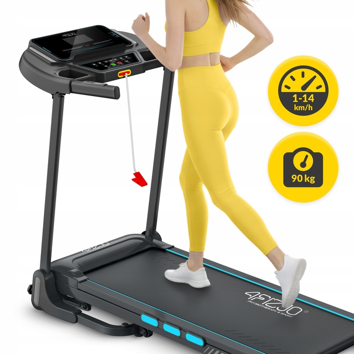 Електрична бігова доріжка 4FIZJO MY-RUN до 90 кг