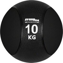 Медичний м'яч Sport-Tec 10 кг, чорний, для тренувань