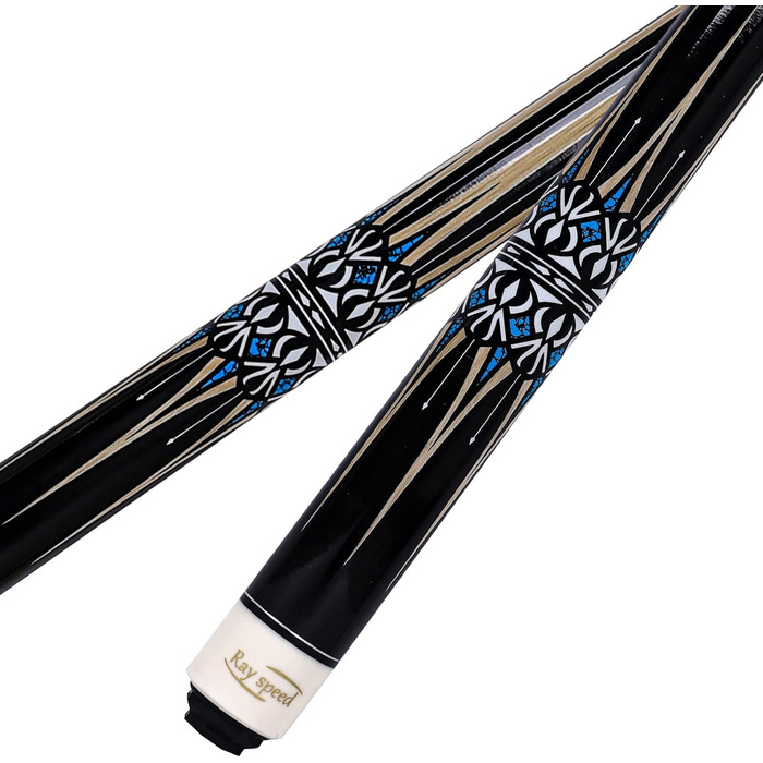 Професійний більярдний кий 58' 2-частинний з жорстким кейсом. Дерево канадський клен, 19/20oz. Набір більярдного кия Pool Stick Set (20oz, CGB-400)