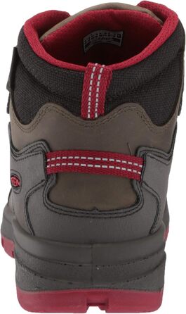 KEEN Redwood Mid - водонепроникні трекінгові черевики для жінок та чоловіків, 29 EU, сірий/червоний