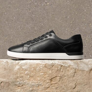 Чоловічі повсякденні кросівки Bruno Marc Casual Sneaker — легке низьке взуття, дихаючі та зручні туфлі для прогулянок і подорожей, чорні (розмір 44.5 EU, широка колодка)