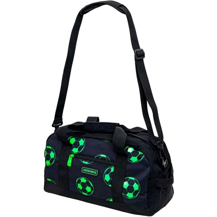Спортивна сумка Goldkids для дітей (дівчаток та хлопчиків) з мотивом футболу, 40x22x20 см
