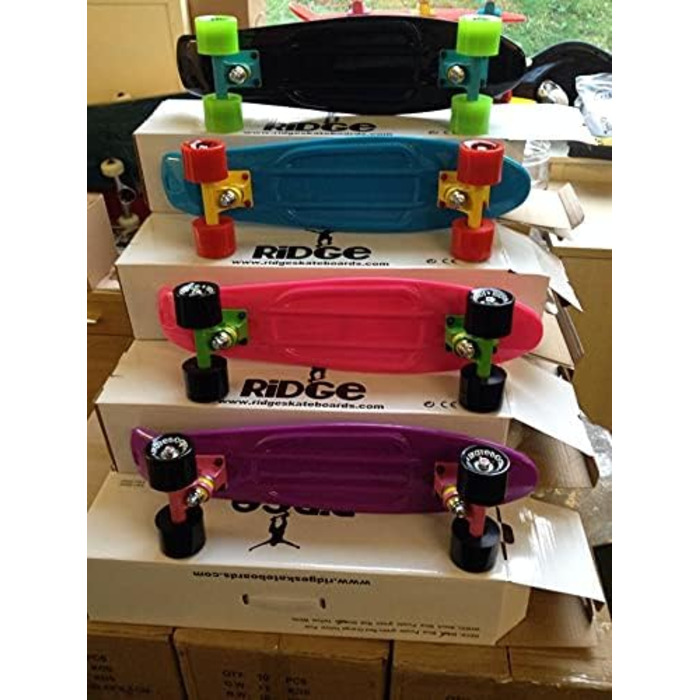 Скейтборд Ridge Mix It Up Mini Cruiser, повністю зібраний, серія Rio