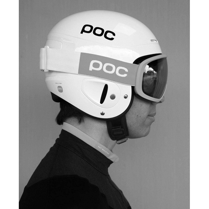 Лижний шолом POC Skull X SPIN для змагань, чорний, XS (51-52 см)