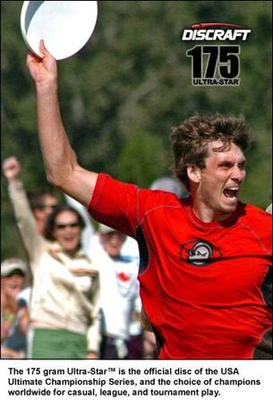 Фрісбі Discraft Ultra Star Sport 175 г Рожеве - професійний диск для гри на вулиці