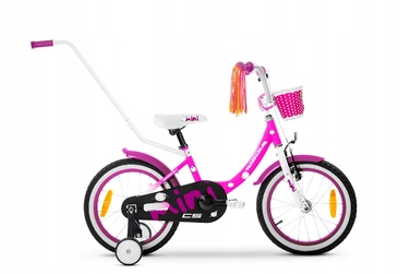 Дитячий велосипед Tabou 16 дюймів, алюмінієвий, багатоколірний, 1 швидкість