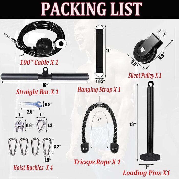 Тренажер для трицепса Taeku Kabezug: підтягування, тренування передпліччя, силові вправи для дому