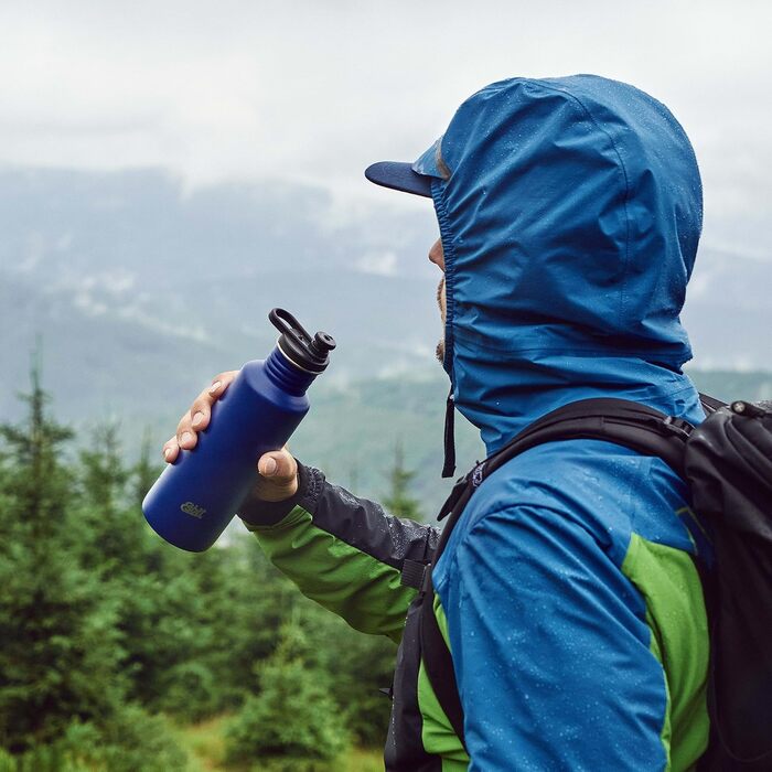 Пляшка для води Esbit Pictor 550 мл Water Blue, спортивна з кришкою-луп та спортивним клапаном