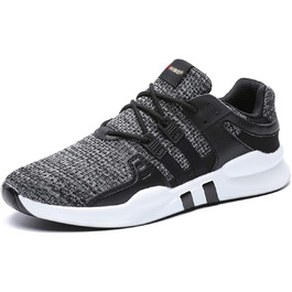 Кросівки JACKSHIBO для чоловіків та жінок, спортивні, легкі, унісекс, розміри 36-46 EU (48 EU, сірий)