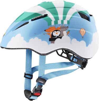 Дитячий велосипедний шолом uvex Kid 2 cc, легкий, розмір 46-52 см, регульований, з можливістю встановлення LED, матовий Ballon