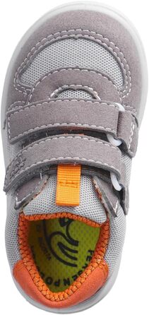 Чобітки RICOSTA для дівчаток та хлопчиків SAM, дитячі черевики для перших кроків, ширина: середня, змінна устілка, веганські, 26 EU, графіт, світло-сірий 460