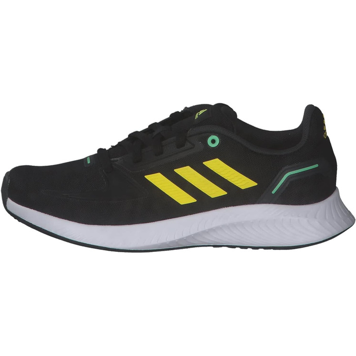 Кросівки дитячі Adidas Runfalcon 2.0 чорно-білі (38 2/3 EU)