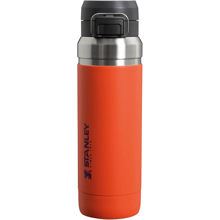 Термобутилка Stanley Quick Flip з нержавіючої сталі, 7+ годин холоду, BPA-free, герметична, для води, придатна для посудомийки