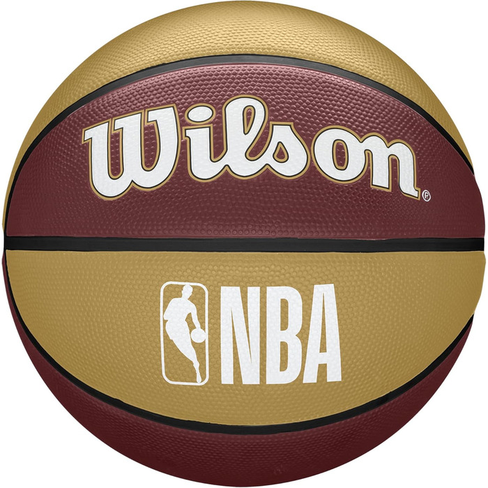 Баскетбольний м'яч Wilson NBA Team Tribute, розмір 7, коричневий