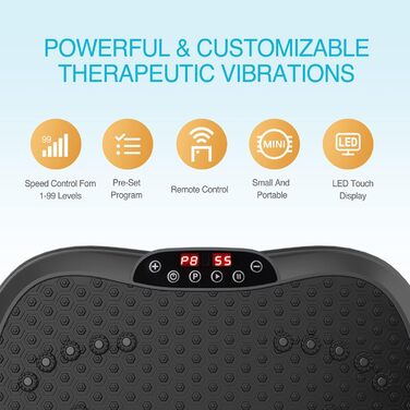 Віброплатформа для тренувань AXV, Mini-Fitness, Лімфодренаж для схуднення та тонусу, Домашній спортзал