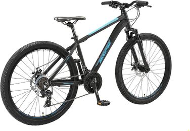 Гірський велосипед BIKESTAR Hardtail алюмінієвий, 21 швидкість Shimano, дискові гальма, 26