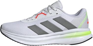 Кросівки для бігу Adidas Galaxy 7, білий/металік/лимонний, 44 EU