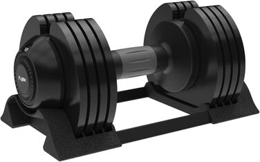 Регульовані гантелі Newpower Fitness 20 кг, 5 рівнів ваги, компактні для тренувань вдома, для чоловіків та жінок