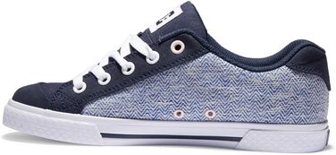 Челсі жіночі кросівки DC Shoes, 36 EU, блакитний/білий
