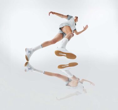 Жіночі кросівки для гандболу Kempa Kourtfly, 39 EU, білий/сірий