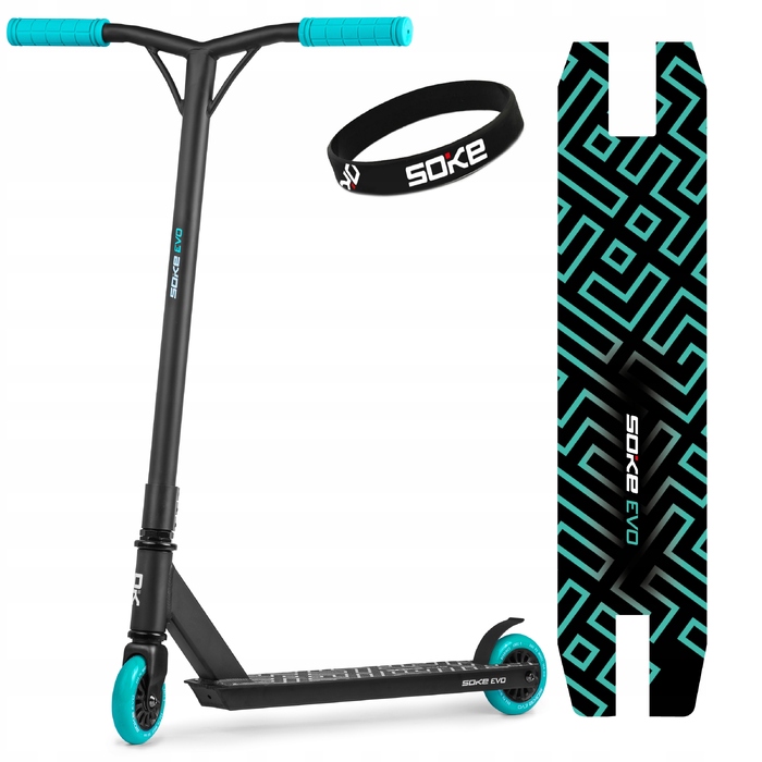 Трюковий самокат SOKE Evo ABEC-9 Stunt, до 100 кг
