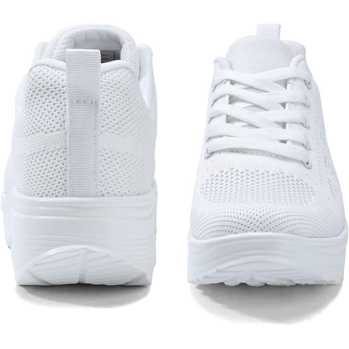 Жіночі бігові кросівки AHICO: легкі, дихаючі, для бігу та прогулянок (37 EU, білий)