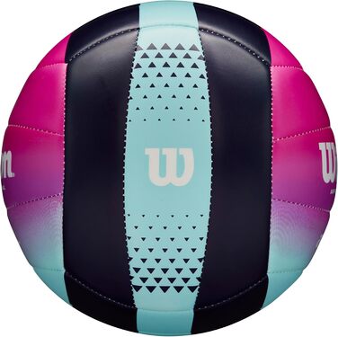 Волейбольний м'яч WILSON Oasis, офіційний розмір, для вулиці, синьо-фіолетовий