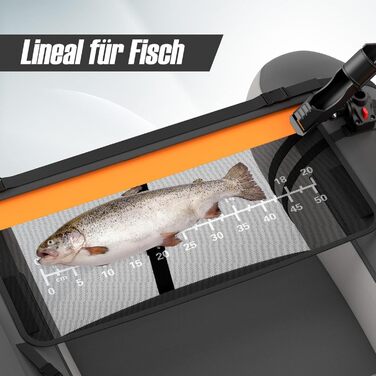 Надувне рибальське човен GYMAX: компактне belly boat з насосом, веслами та регульованими ременями. Витримує до 150 кг (сірий)