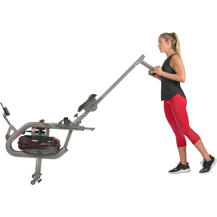 Веслувальний тренажер Sunny Health & Fitness Phantom Hydro SF-RW5910, водний, для дому