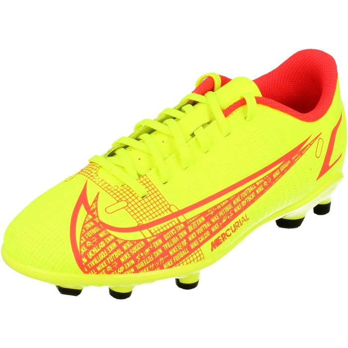 Дитячі футбольні бутси Nike Jr. Vapor 14 Club FG/MG, чорний/сірий, 39 EU