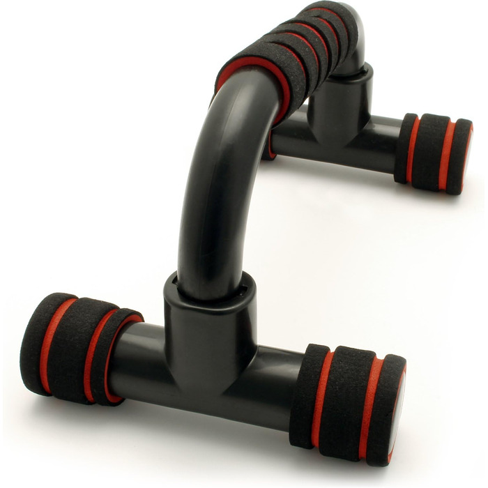 Підставки для віджимань CampTeck U6664 з пінопластовими ручками для силових тренувань, пресу, фітнесу та нарощування м'язів - 1 шт.