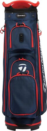 Сумка для гольфу TaylorMade Pro Stand & Cart Bag Navy/Red, для використання з гольф-карт