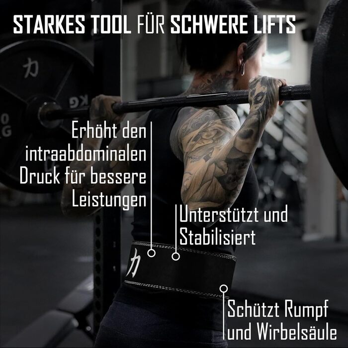 Пояс для пауерліфтингу Strength Shop 13мм з важільною пряжкою, IPF сертифікований, сталевий замок, чорний-білий, для підтримки спини й хребта, міцний шкіряний ремінь для тренувань