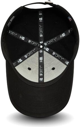 Кепка New Era Chicago Bulls 9Forty NBA – чорна бейсболка з логотипом