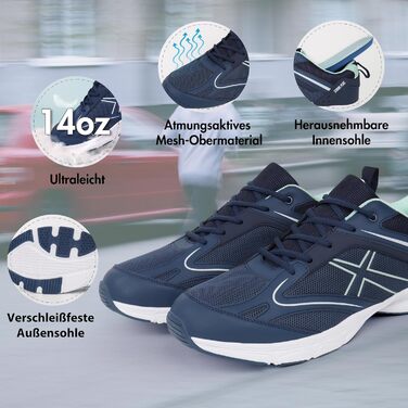 Зручні спортивні кросівки Hawkwell для чоловіків, великі розміри (47-53), зелені, сині