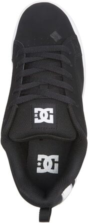Кросівки DC Shoes Court Graffik для жінок, чорно-білі, розмір 37.5 EU