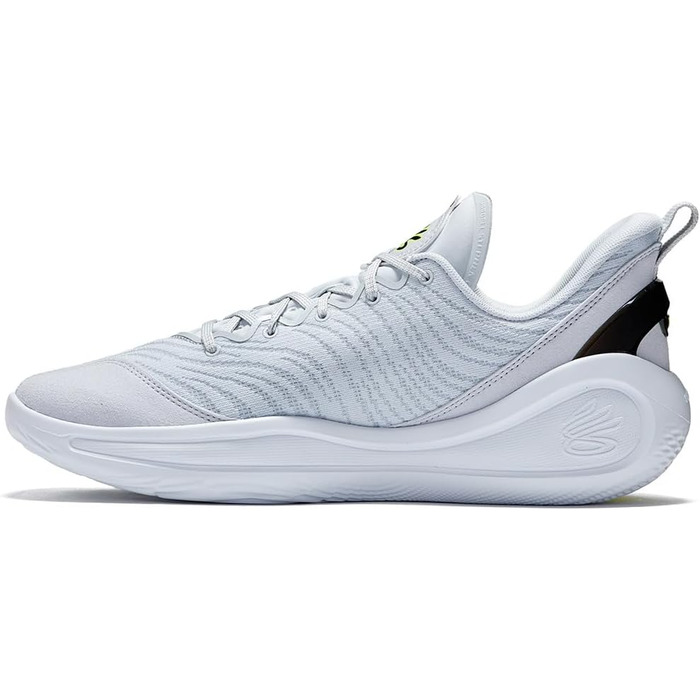 Кросівки баскетбольні чоловічі Under Armour Curry 12 EXTL, сірий, чорний, білий (47.5 EU, Halo Grey Black)