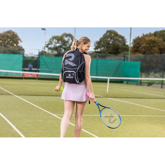 Рюкзак Raquex Sportrucksack для тенісу, сквошу, бадмінтону + місце для взуття, ноутбука та пляшки