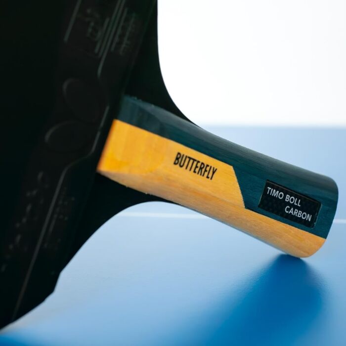 Ракетка для настільного тенісу Butterfly Timo Boll Carbon з сертифікованим покриттям Wakaba (2.0 мм), професійна серія ITTF
