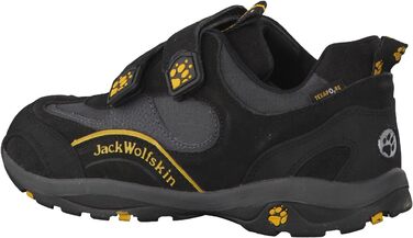 Дитячі трекінгові черевики Jack Wolfskin Offroad Texapore, чорний, 32 EU