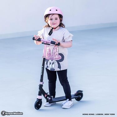 Дитячий самокат HyperMotion Wally, складаний, для дітей 4-9 років, з амортизатором, регульоване кермо, гумові колеса 125 мм