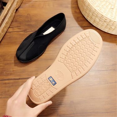 Тай Чи Кунг Фу Взуття: Зручні та Стильні Взуття для Занять Кунг Фу, Тай Чи та Повсякденного Носіння (Чорний, 40 EU)