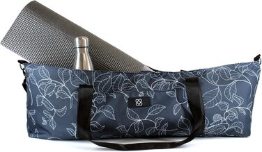 Сумка для йоги Doja Barcelona XXL - міцна та простора для килимка та аксесуарів. З ручками, плечовим ременем, кишенями. Ідеальна для йоги, жінок, повсякденного використання
