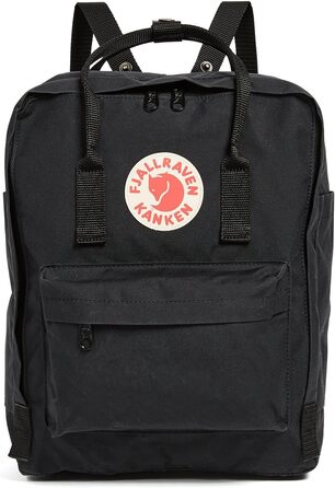 Рюкзак Fjällräven Kånken унісекс 16 л чорний, 38x27x13 см
