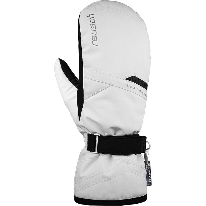 Жіночі рукавиці Reusch Helena R-tex XT, водонепроникні, дихаючі, екстра теплі, розмір 7.5, біло-чорні