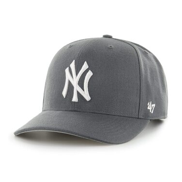 Кепка бейсболка New York Yankees MLB Cold Zone MVP Unisex Charcoal Grey (Розмір універсальний)