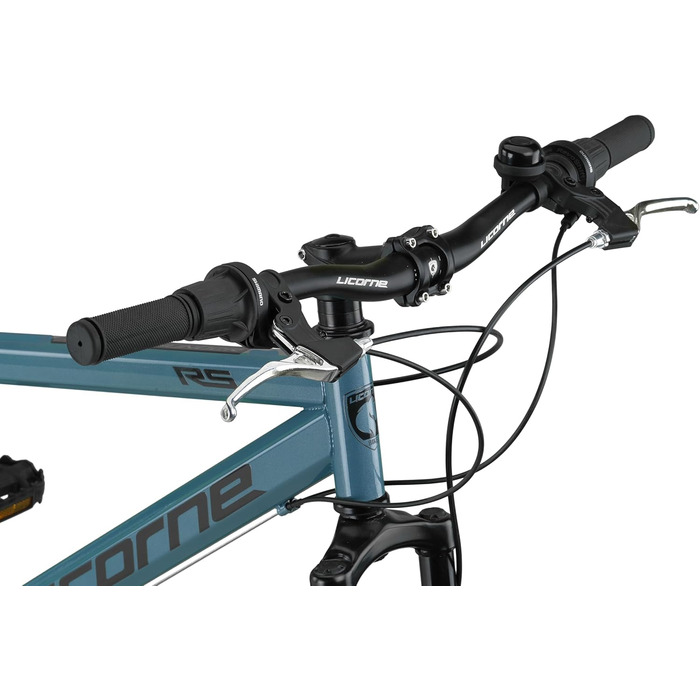 Гірський велосипед Licorne Bike Thunder Premium з дисковими гальмами, 29 дюймів, Aquamarine — для дорослих та підлітків