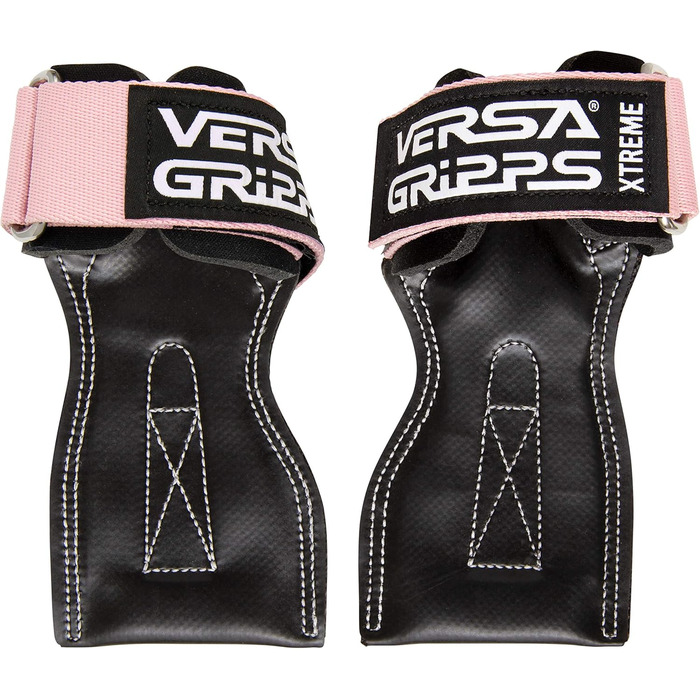 Versa Gripps Xtreme тренувальні лямки для фітнесу, США, розмір MED/LG, рожеві