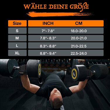 Фитнес рукавички SueStar для силових тренувань з підтримкою зап'ястя, повний захист долоні та силіконовими накладками, для важкої атлетики, станової тяги та вправ